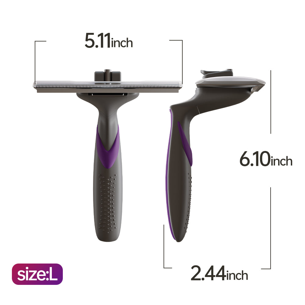 Cepillo de muda Fido Fave para el cuidado de mascotas de perros y gatos