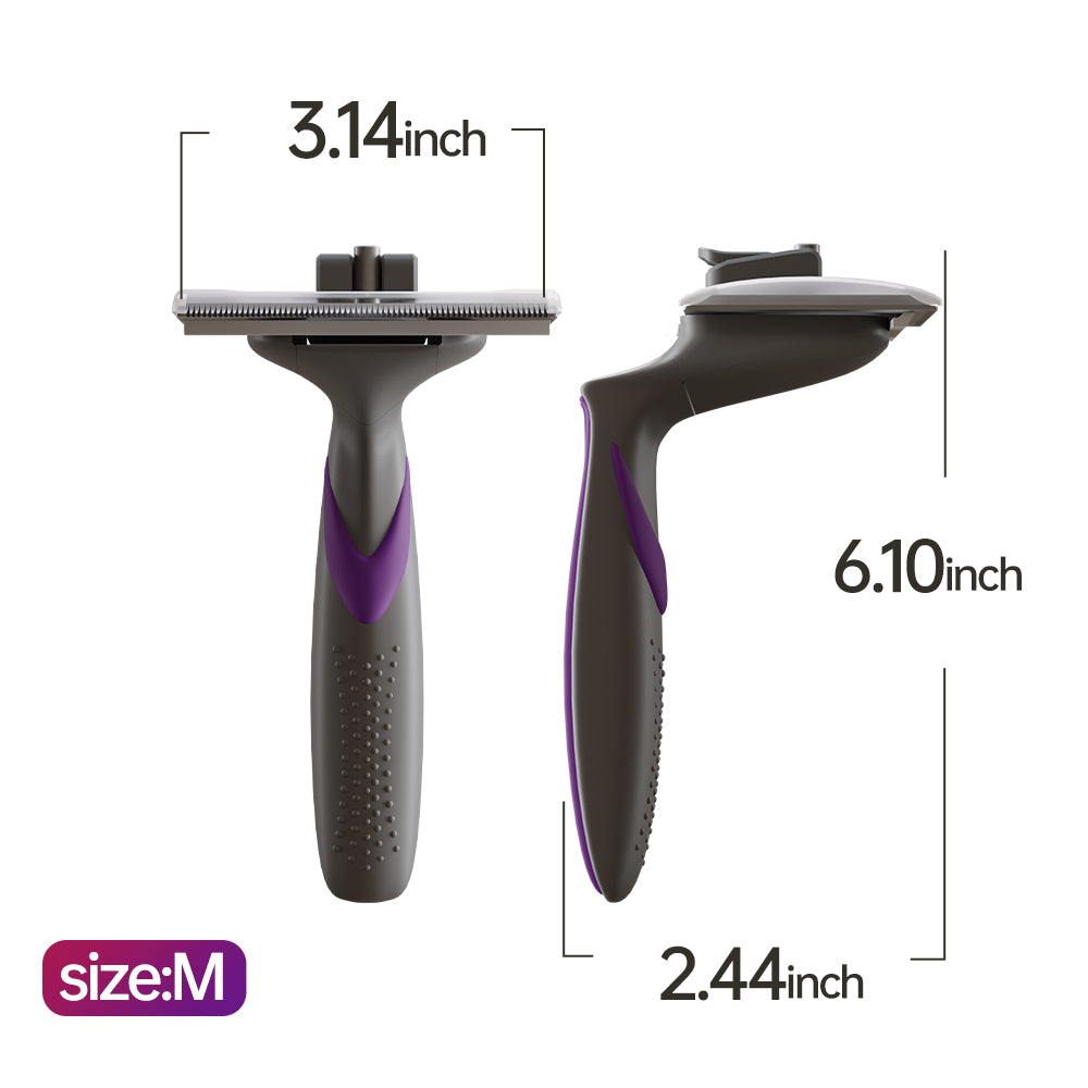 Fido Fave Shedding Brush for Dog Cat Pet Grooming