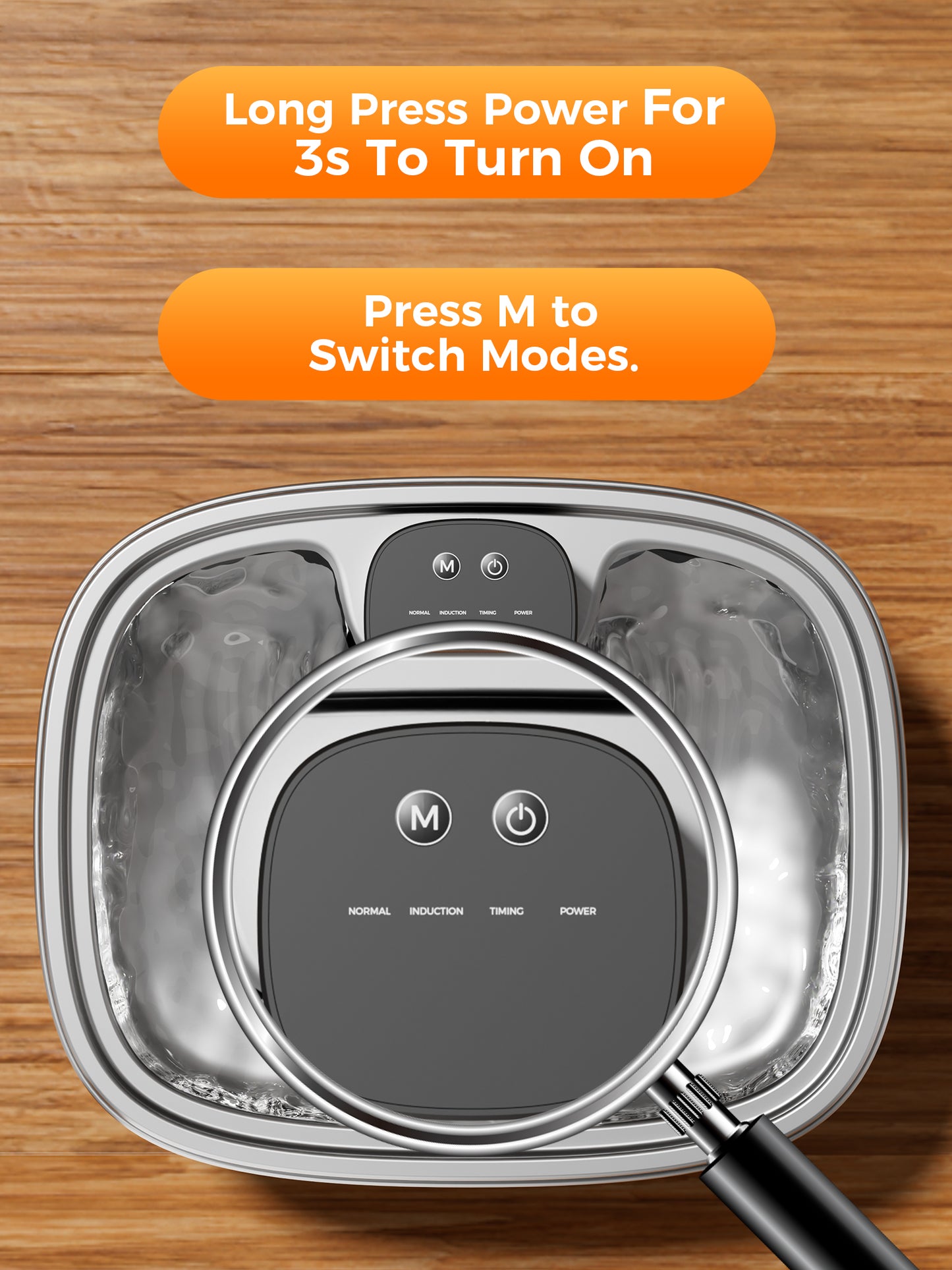 2.64 Gallon Large Capacity Automatic Pet Water Fountain,Black