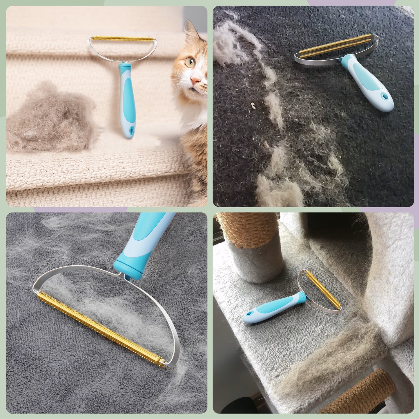 Fido Fave Mini & Max Dog & Cat Hair Remover Bundle
