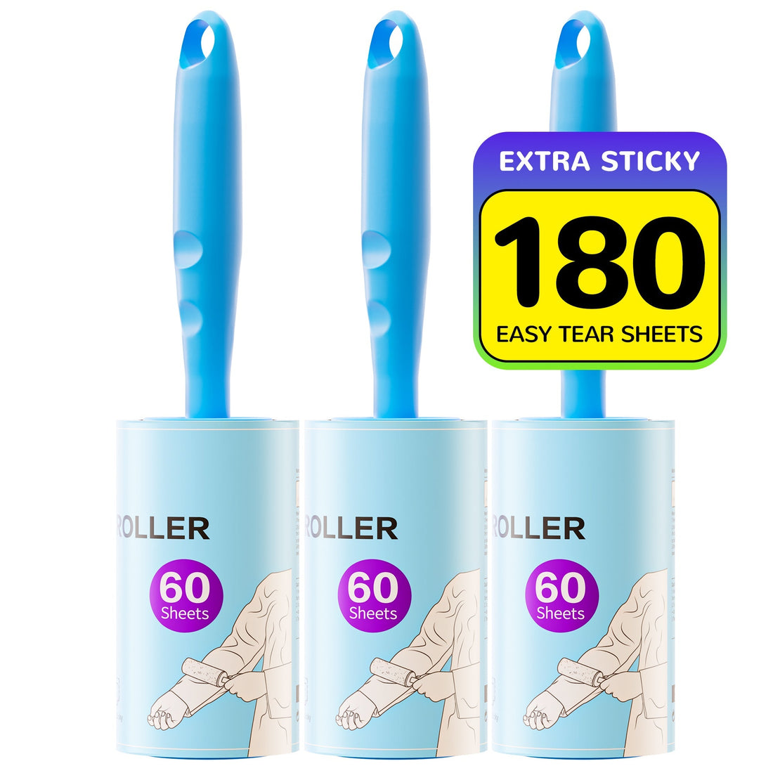 Fido Fave extra sticky lint roller for pet hair