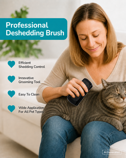 Fido Fave Deshedding Tool for Short Hair Dogs & Cats — 4.7 in Steel Teeth