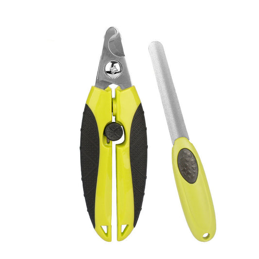 Fido Fave Dog Nail Clippers and Trimmer with Safety Guard & Nail File – Professional Pet Nail Cutter for Small, Medium & Large Breeds