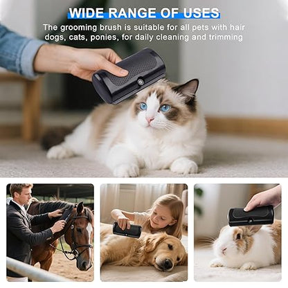 Deshedding Dog Brush, Groompro Deshedding Brush for Cats, Dogs, Rabbits, Horses, Ergonomic Pets Groomer for Matted Hair, Loose Hair
