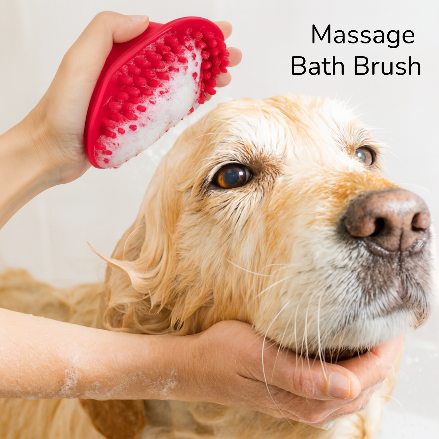 Fido Fave Pet Grooming Brush & Metal Comb – Double-Sided Deshedding and Bathing Brush with Stainless Steel Comb for Dogs and Cats – Tangle Removal, Hair Care & Shedding Control