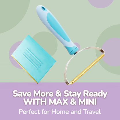 Fido Fave Mini & Max Dog & Cat Hair Remover Bundle