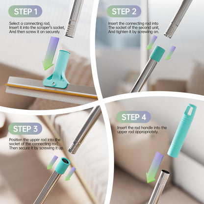 Xtra + Max Carpet Rake Bundle — Deep Clean & Touch-Up Set