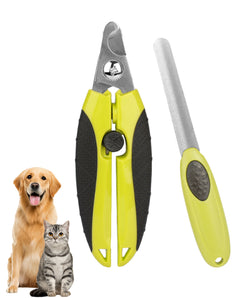 Fido Fave Dog Nail Clippers — Safety Guard & Nail File Included