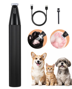 Fido Fave Dog Paw Trimmer — 19mm Ceramic Blade, LED Light & USB-C