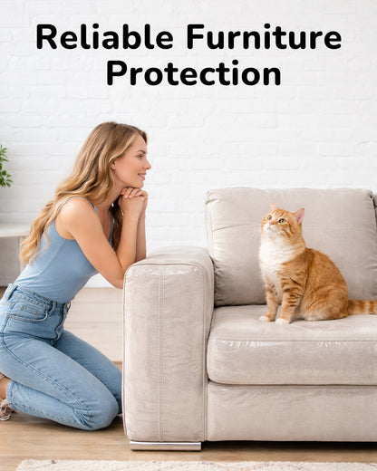 Fido Fave Cat Scratch Furniture Protector — Clear Tape Roll, Trim-to-Fit