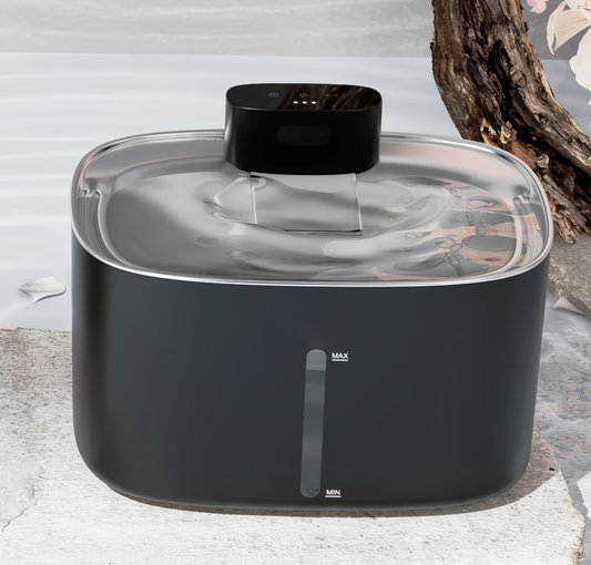 2.64 Gallon Large Capacity Automatic Pet Water Fountain,Black