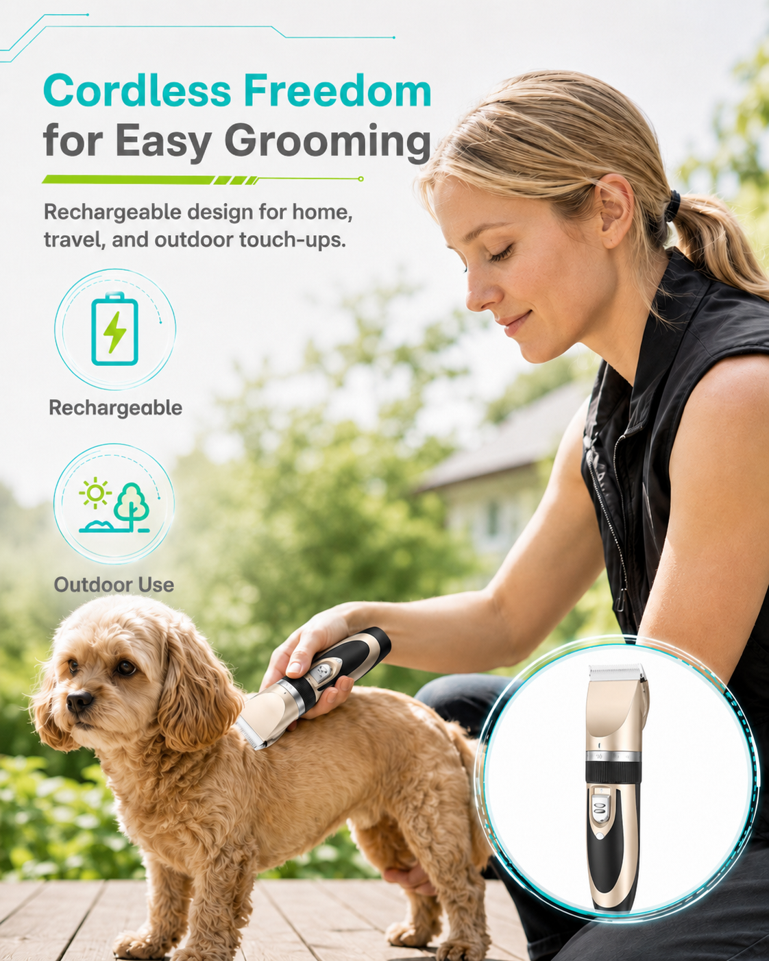 Dog grooming starter kit — kit contents