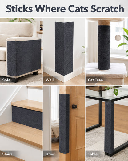 4mm thick felt surface of the cat scratch furniture protector