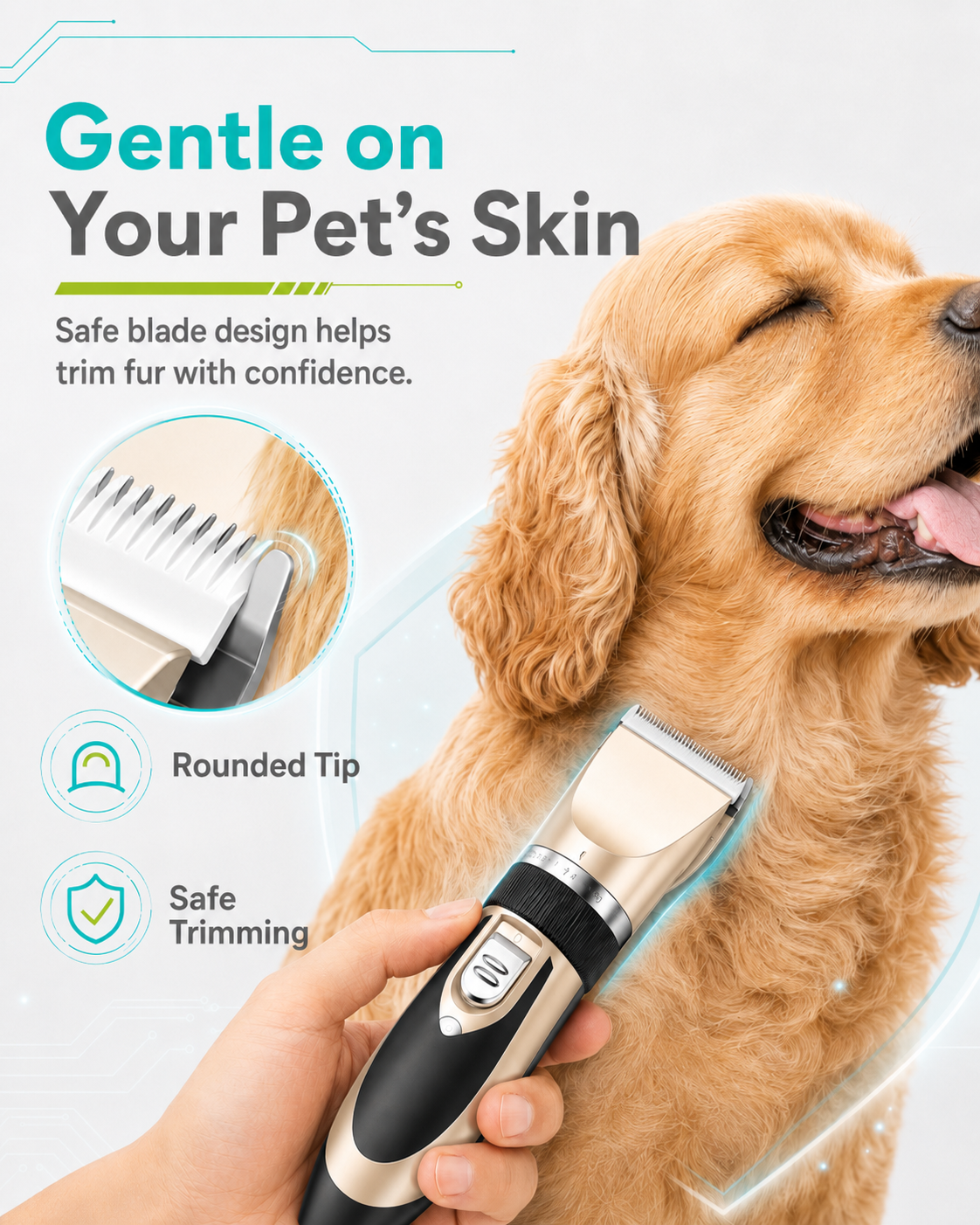 Dog grooming starter kit — paw trimmer
