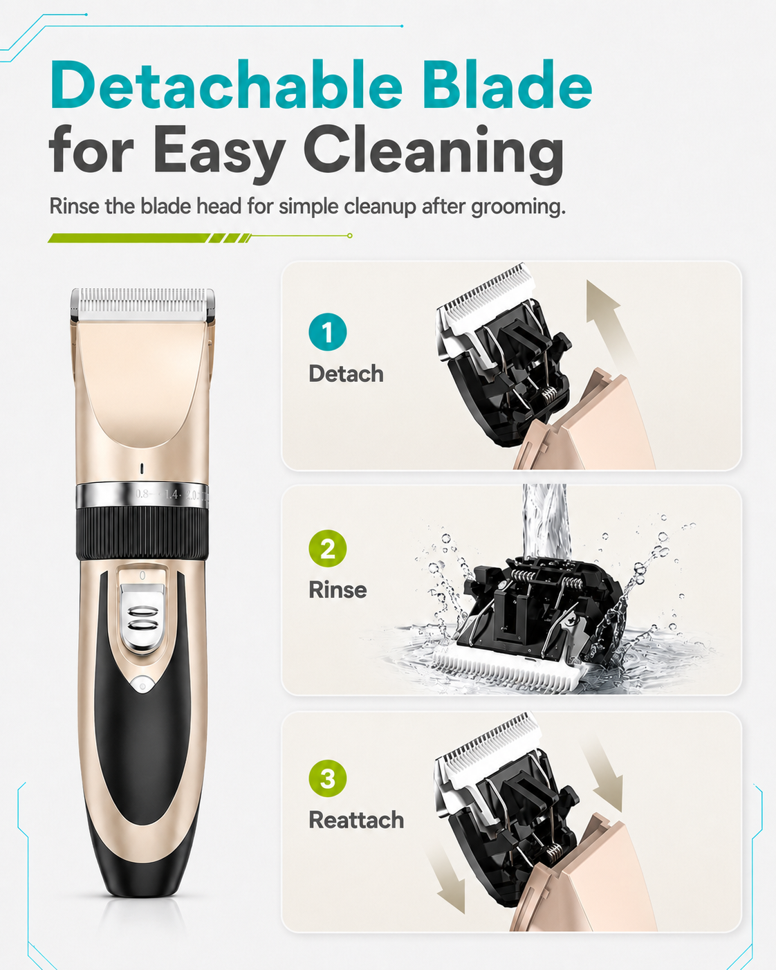 Dog grooming starter kit — accessories