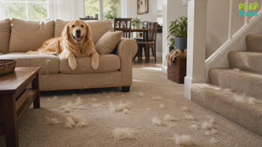 Fido Fave Xtra + Max carpet rake bundle demo — the Xtra clearing pet hair from a rug in wide sweeps, the Max for edges and touch-ups