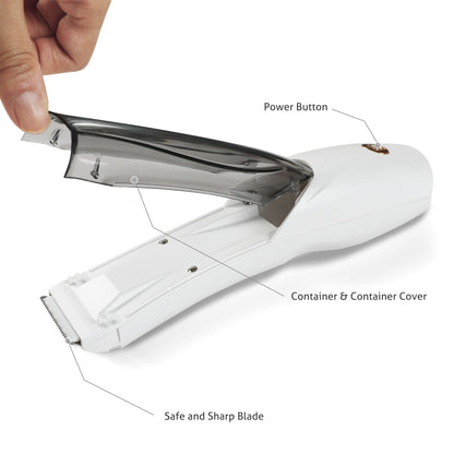 Fido Fave Pet Clipper Kit & Suction Pet Hair, Professional Grooming Clippers with 2 cutting lengths